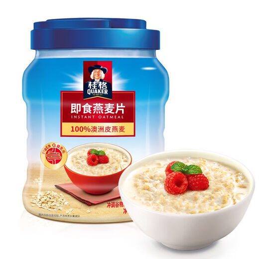 桂格即食燕麦片1478g*1袋装早餐冲饮营养谷物代餐原味麦片 1000g*1袋 400g*1袋