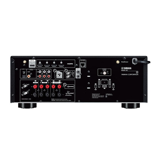 Yamaha (YAMAHA) RX-V4A amplifier 5.2 channel home theater audio amplifier 8K high-definition Dolby DTS home amplifier black