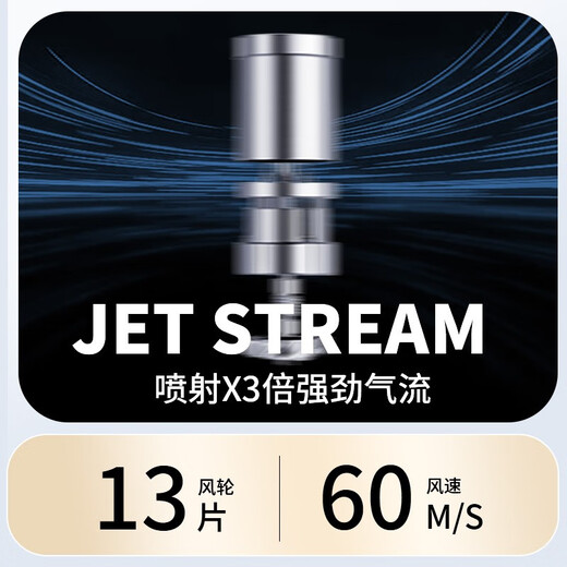 Dong Nailun hair dryer household hair dryer negative ion high-speed high-speed hair dryer leafless high wind quick-drying barrel low noise portable 520 Valentine's Day gift for boyfriend and girlfriend hair salon household extension cord 3.5 meters silver white