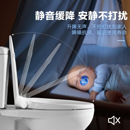 TOTOV型坐便器通用缓降马桶盖TC394CVK适配CSW718 CW854 CW764(10)