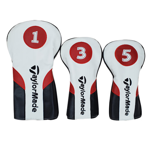 Golf club cover number one wood cover club head cover club protective cover hat cover ball head cover SN9767 No. 5 wood white