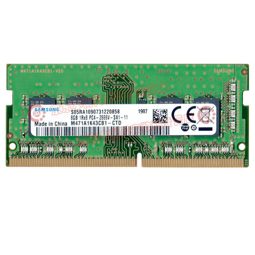 Samsung (SAMSUNG) original DDR4 PC4 fourth generation notebook all-in-one computer memory module SODIMM suitable for Lenovo Dell Asus HP Acer Apple MSI QNAP DDR4 2666/2667 8GB notebook memory