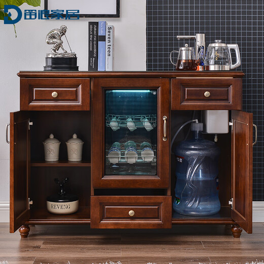 
Dilang Tea Bar Machine Full Solid Wood Household Three-door Disinfection Drying and Refrigeration Integrated Water Dispenser Fully Automatic Rotating Faucet On Water Underwater Bubble Tea Machine High-end Solid Wood Side Cabinet 826# Disinfection Drying Refrigeration Heating Insulation Full Solid Wood (1.2 meters) Warm