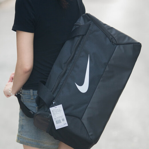 Nike (Nike) Fitness-Beutel mit großer Kapazitätsbeutel Handtasche Trockene Nassabteilung Schwimmen Einschuld Fitness Crossbody Bag Ba6169-084 Graues Einzelgröße