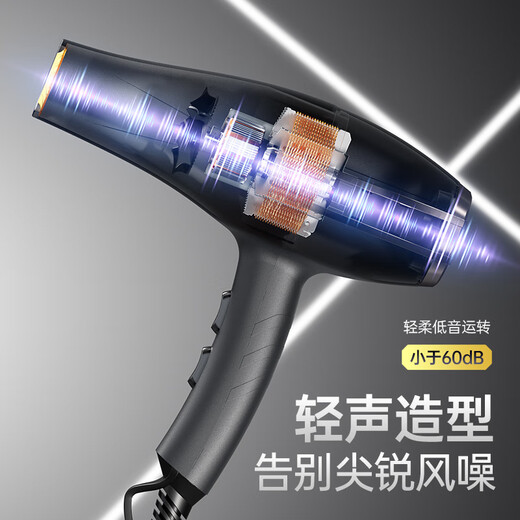 AUX high-speed hair dryer 2400W high-power hair dryer high wind hair drying household hair dryer constant temperature low noise hair dryer