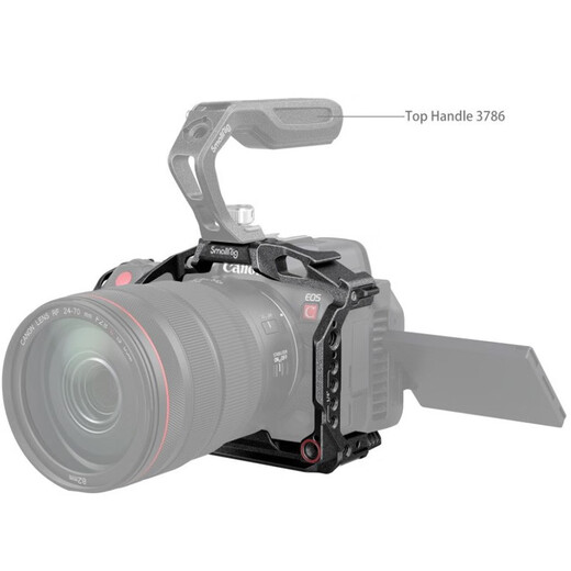
Photographing Month Smallg is suitable for Canon EOSR5/R5C/R6/R6II camera rabbit cage photography accessories L-shaped vertical clapper black mamba optional Canon EOS R5 C black mamba expansion frame 3890