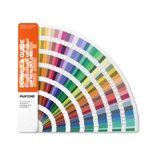 
PANTONE color card Formula guide GP1601B International standard spot color card 1-7 start CU card spot color card Single version GP1601B-SUPL 224 colors