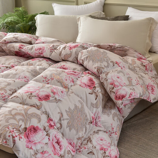 Naisdi 95 white goose velvet winter quilt, down quilt, large water-washed white goose quilt, thickened double winter quilt, winter style 220*240cm