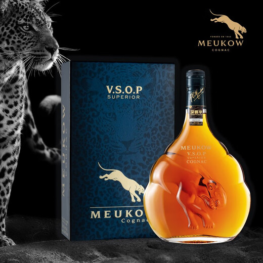 墨高（Meukow）VSOP干邑白兰地洋酒 法国原瓶进口 商务宴请 加过送礼 700ml vsop 700mL 1瓶 VSOP700ml