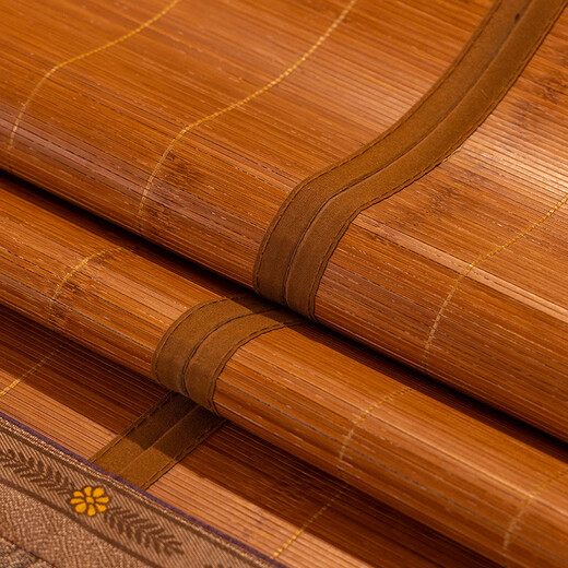 Star night cool mat bamboo mat summer 1.1/1.2/1.3/1.4/1.6/1.5m bed straight barrel 2m wide mat custom size 1.3m*1.9m folding [can leave a message straight barrel] Others