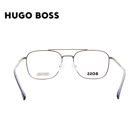Hugo Boss (Hugo Boss) Myopia Brille Rahmen Rahmen Männer und Frauen optischer Rahmen Silbergrau Rahmen Silbergrau Tempel 1449 9t9 55 mm