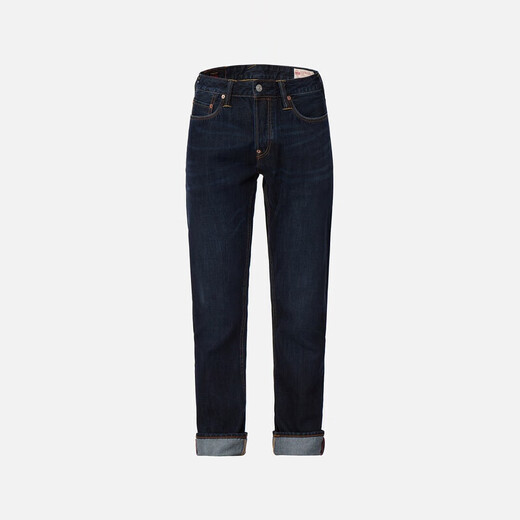 EVISU  男士佛头迷彩刺绣修身剪裁牛仔裤男2EAHTM2JE12210CT 牛仔蓝 29