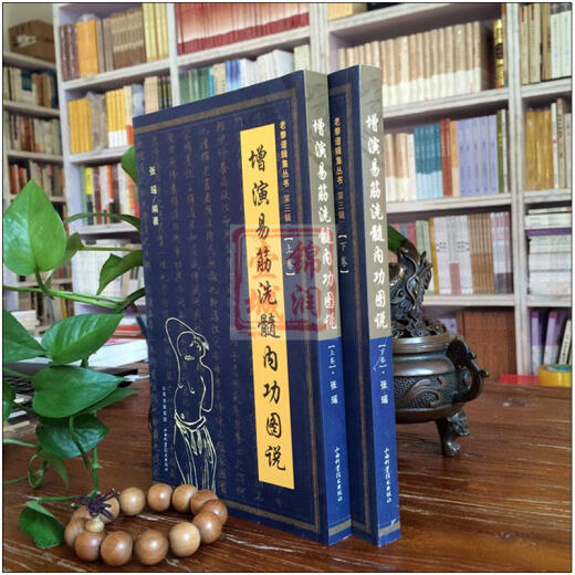 增演易筋洗髓内功图说(上下卷684页)此书得于少林空悟大师周述官 师周述官版