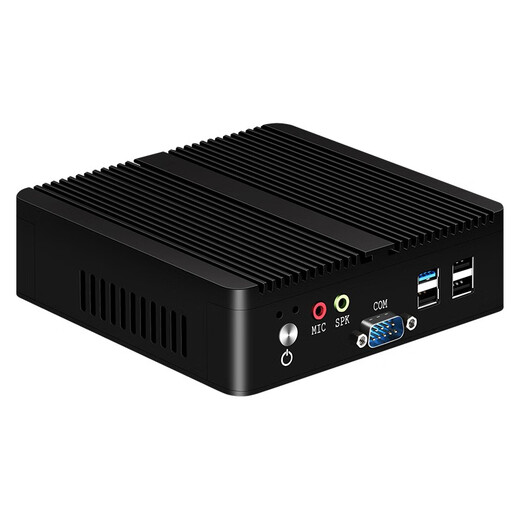 Xinchuang Cloud Mini Industrial Control Machine Dual Network Dual String Mini Host Core i3i5i7 eingebettete Home Office Low-Power Home Office Kleiner PC Linux/Win Industrial Microcomputer Dünn Client-Paket 26: i3-6167u/8g/512g