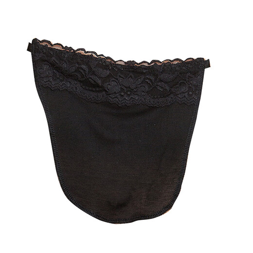 Silk women's mulberry silk anti-exposure bra wrap lace one piece tube top silk bra bra bra bra summer black lace one size