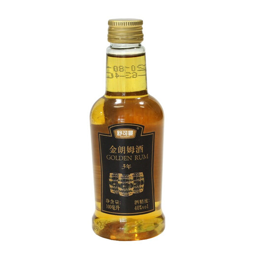 舒可曼朗姆酒100ml 白朗姆酒金朗姆酒磅蛋糕玛芬冰淇淋用小瓶烘焙原料 白朗姆酒