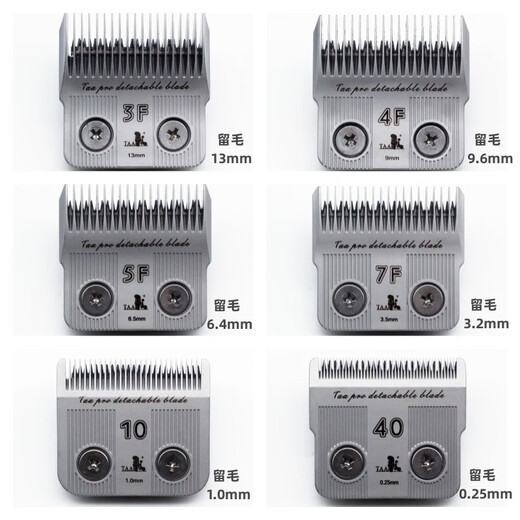 TAA TAA it it T1 pet professional electric clipper dog high power shaver cat Teddy golden retriever large electric clipper body + 6 blade package see option picture