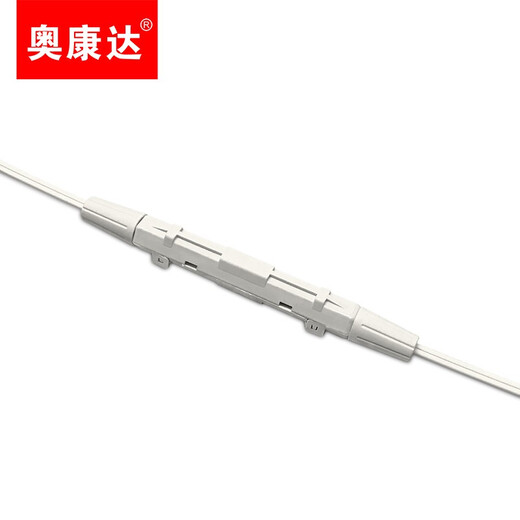 
Okonda Telecom-grade SC/UPC fiber optic cold connector FTTH pre-embedded fiber optic fast connector leather fiber optic cold connector 60 cold connectors 12121-round leather optical cable protection box (10 packs)
