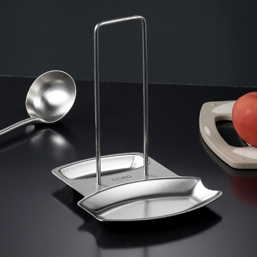 CCKO pot lid rack countertop pot lid rack spatula kitchen storage rack drain storage artifact stainless steel multi-functional pot lid rack