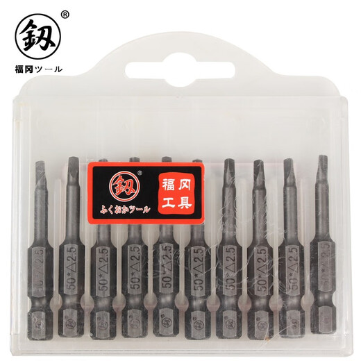 Consejo Fukuoka herramienta destornillador eléctrico triangular de tipo U de tipo Y con cabeza de aire magnético triangular 18 (FO-9195A)