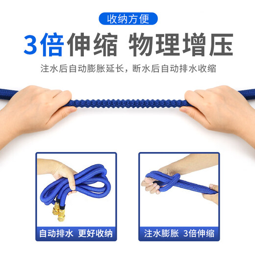 Xiang Daxia car wash water gun high pressure water gun household floor washing water pipe hose flower watering spray gun telescopic adjustable water pipe