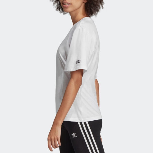 阿迪达斯 （adidas）三叶草女装 新款运动服透气半袖短袖T恤 DW3892 EC0929 XXS 30