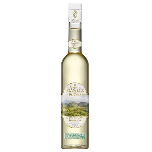 El Valle [Kuba Nationaler Pavillon] Valley White Rum Originalflasche importierter ausländischer Wein und Spirituosen 38 Grad 700 ml eine Flasche 700 ml 1 Flasche