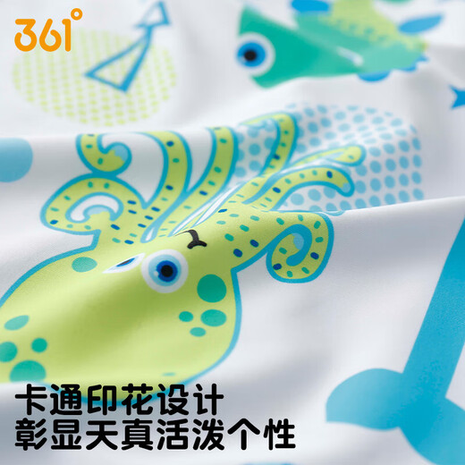 361 children's split swimsuit girl's cute print baby boy's cartoon hot spring swimsuit two-piece set