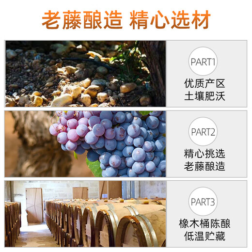 
Shabaohuang xo brandy wine set combination brandy wine pre-mixed base wine spirit 40 degree bar [Golden crown xo] 500mL 1 bottle