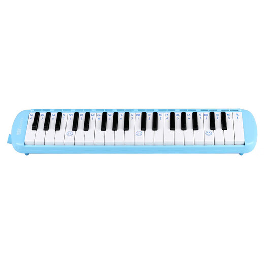 Gardry Jdr Oral Organ 37 Key Leder Pack Grundschule Unterricht Kinder Anfänger und Erwachsene spielen Windinstrumente blau