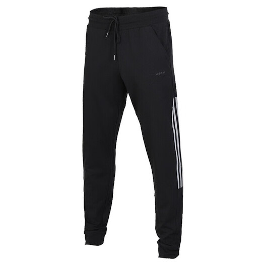 阿迪达斯 （adidas）男裤秋季新款透气跑步训练裤子休闲裤小脚裤运动裤长裤卫裤DQ3076 FK9930/薄款透气 XL