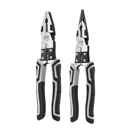 Baolian German-style wire pliers universal multi-functional labor-saving vise household set industrial-grade needle-nose pliers diagonal pliers