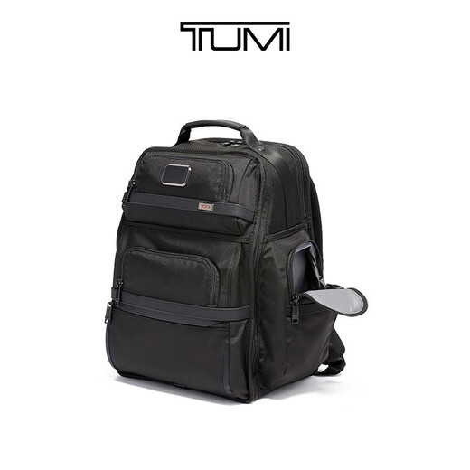 TUMI/TUMI Alpha3 first released Alpha 3 series men's classic business commuter backpack computer bag black/02603580D3