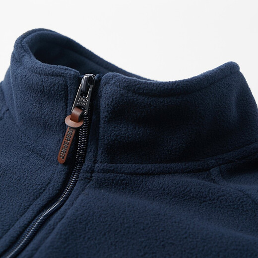 Jeep Spiritspirit Jeep Jeep Jeep Jeep Men's 2024 Nueva chaqueta de vellón al aire libre sudadera de cardigan sudadera de mediana edad de mediana edad 9901 L -175 (adecuado para 120-135 Jin [Jin equivale a 0.5 kg])