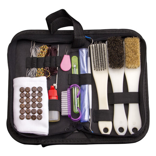 Tongru Biwen Brush Tool Set Large Rudraksha Olive Walnut Wire Brush Maintenance Cleaning Hard Bristle Set Fifteen Tool Kit Set Entry Level