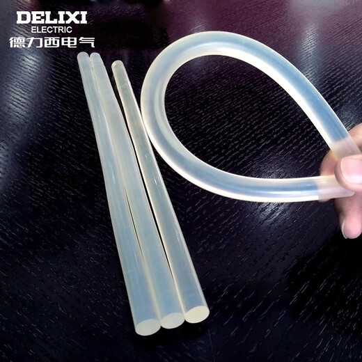 DELIXI hot melt glue gun handmade glue gun household hot melt glue gun electric hot melt glue stick small hot melt glue stick hot melt glue gun 80W suitable for 11mm glue stick