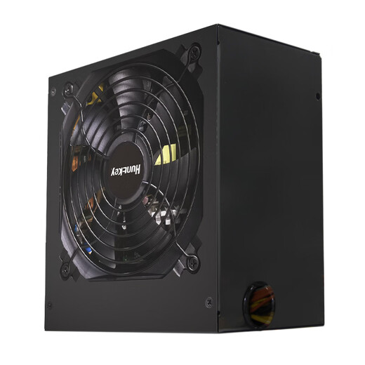 Huntkey JUMPER450B bronze medal 450W computer power supply (80PLUS bronze medal/single-channel 35A/active PFC/double tube forward/full voltage/back wiring)