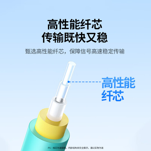 绿联光纤跳线 电信级万兆LC-LC多模双芯OM3 LC-LC单模双芯 低烟无卤入户光纤线机房工程专用 【电信级】LC-LC多模双芯OM3 5米