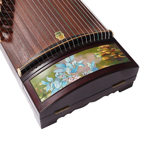 
Dunhuang brand Dunhuang Guzheng LM698PQ joint model Chunhua Qiushi specially selected broadleaf yellow sandalwood professional playing collection model LM698PQ joint model (Zhulian Bihe)