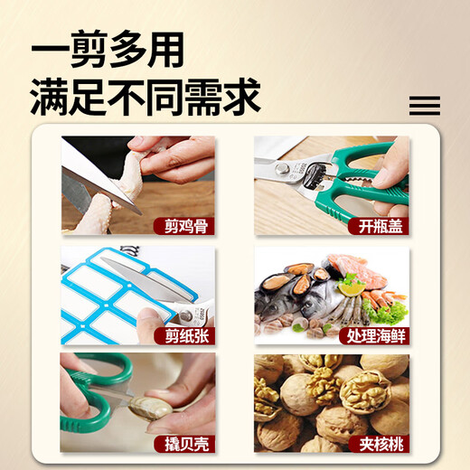 SATA 05651 Powerful Stainless Steel Scissors 7