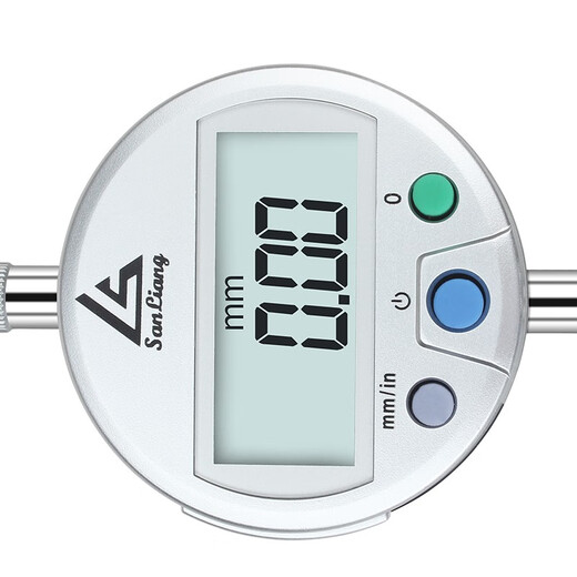三量数显千分表精度0.001百分表0-12.7mm25.4 50一套高度计规 JD08数显百分表0-12.7mm(基础款)