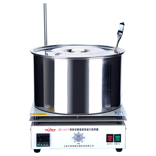 Lichen Technology (lichen) laboratory thermal magnetic stirrer multi-function digital display heating constant temperature mixing mixer water and oil bath DF-101S standard model 2L