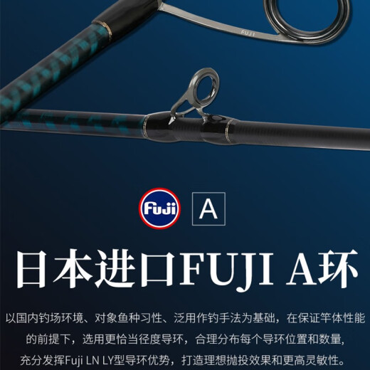 钓之屋 奇兵三代高感度泛用路亚竿直枪柄F快调远投翘嘴鳜鱼鲈鱼竿鳜鱼竿 2.01米 奇兵三代ML直柄S672ML