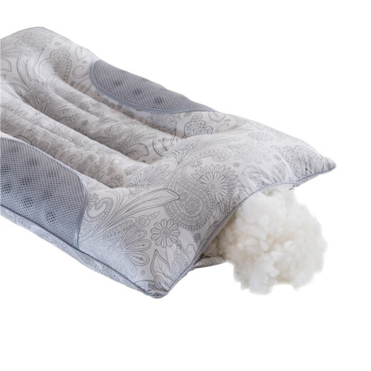Arctic Velvet Pillow Core Double Row Magnet Cassia Pillow Hotel Hard Pillow Gray Single Pack