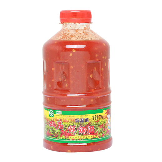 [Hetuan Pavilion] Shuangmiao heiße Sauce, Knoblauchsauce, Inner Mongolien -Spezialitäten, Barbecue -Sauce, Gewürzsauce, Shuangmiao heiße Sauce 738g*2 Flaschen