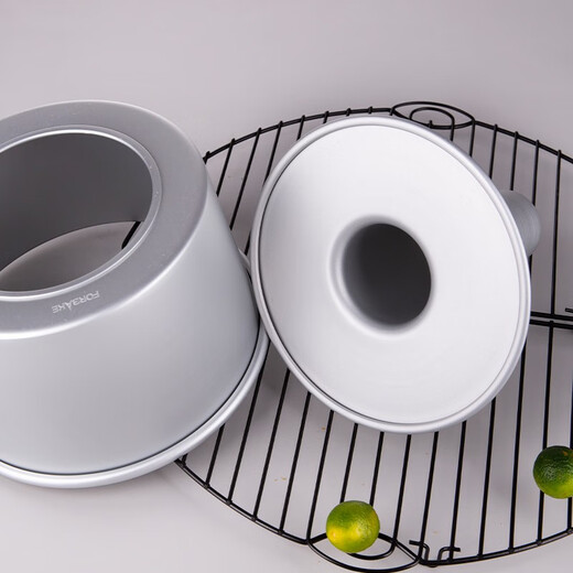 French bakery Japanese chiffon cake mold hollow chimney cake live bottom anode baking mold cheese chiffon round live bottom 7 inches/FB30213