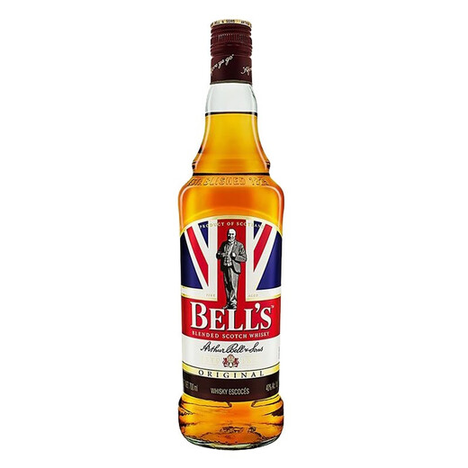 金铃喜乐（Bell's）名企严选 金铃喜乐Bell’s致醇苏格兰威士忌 进口洋酒 帝亚吉欧 金铃喜乐威士忌700mL1瓶
