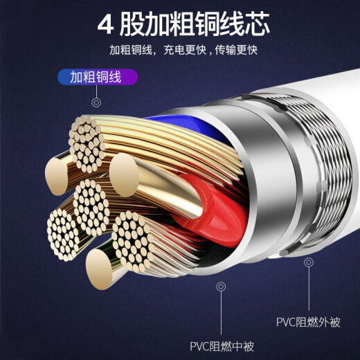 Zitai Type-c data cable 5A super fast charging mobile phone charger cable suitable for Huawei super fast charging Mate60/50/40pro/30/p40/nova91 beige