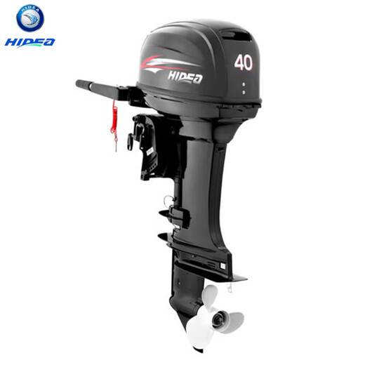 Hai's outboard propeller, assault boat, kayak motor, thickened inflatable boat, fishing boat, external gasoline engine, 2-stroke 5 horsepower, 12L external fuel tank