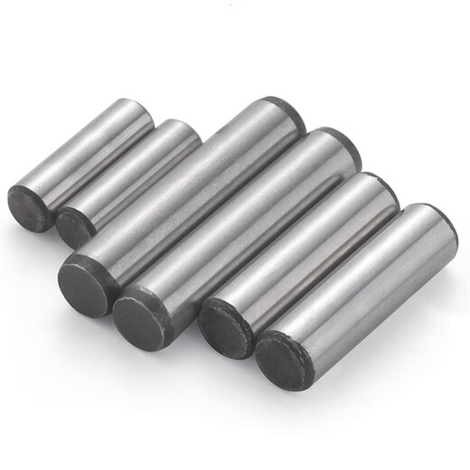 JINGGONG 45# steel cylindrical pin GB119 hardened quenching positioning pin solid fixed pin 3-30 10*30 (5 pieces)